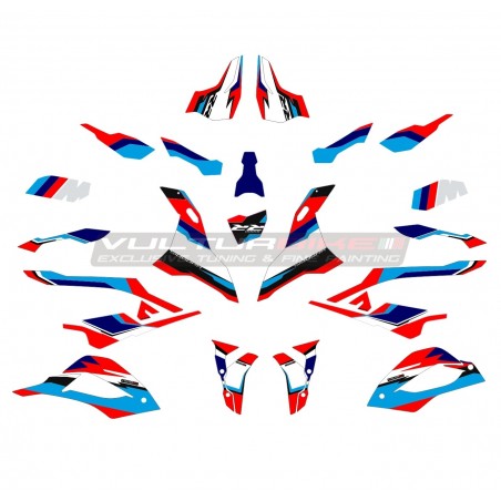 Custom Design Sticker Kit - BMW S1000RR from 2023 Black