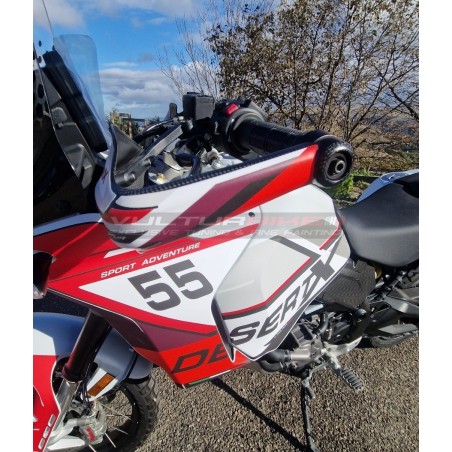 Kit complet d’autocollants Rally Design - Ducati DesertX