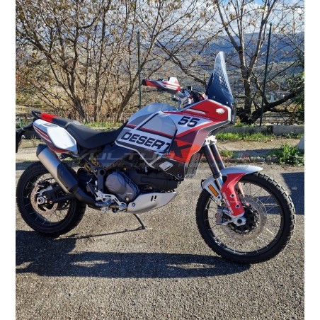 Komplettes Rally Design Aufkleber-Kit - Ducati DesertX