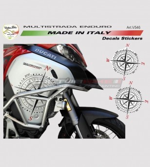 Windrose stickers - Ducati multistrada 1200 enduro