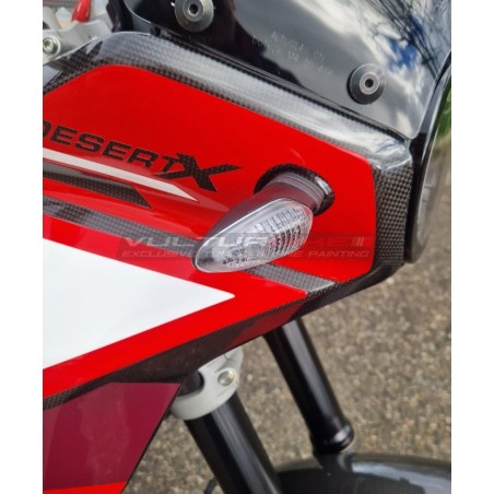 Custom Rally Design Decals Set for Ducati desertx - Matte Finish