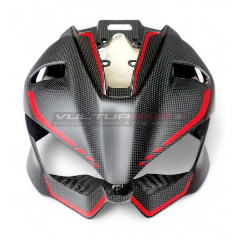 Cupolino frontale completo in carbonio versione esclusiva - Ducati Streetfighter V4 / V2
