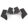 Full black carbon aerodynamic fin set - Ducati Streetfighter V4 / V4S / V2