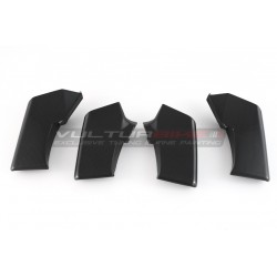 Full black carbon aerodynamic fin set - Ducati Streetfighter V4 / V4S / V2