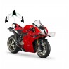 Kit adesivi per codino design fasce tricolore italiano - Ducati Panigale / Streetfighter V4 / V2