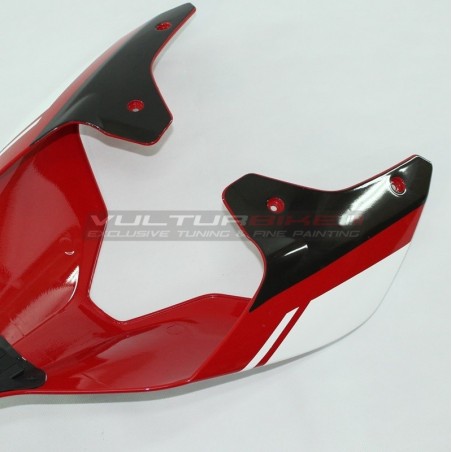 Stickers kit for windshield and tail with Italian tricolor bands design - Ducati Panigale V4 / V2