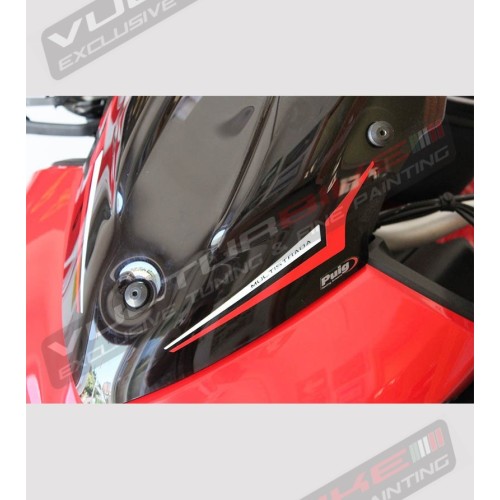 Adesivi personalizzabili Multistrada per cupolino - Ducati Multistrada 950/1200 DVT/1200 Enduro 