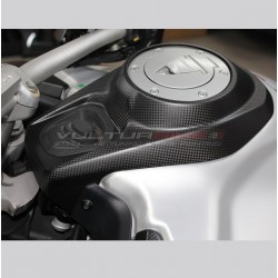Cover esterna tappo serbatoio in carbonio per Ducati Multistrada V4 Rally