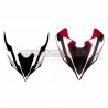 Black design tail stickers - Ducati Panigale / Streetfighter V4 / V2