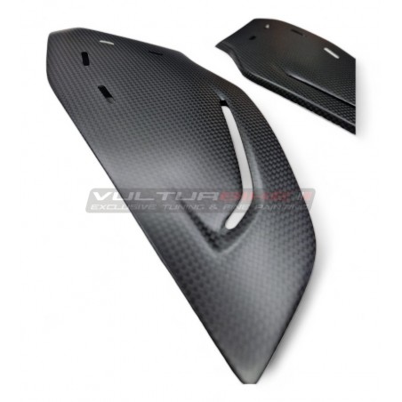 Caches latéraux de protection de réservoir en carbone - Ducati Multistrada V4 Rally