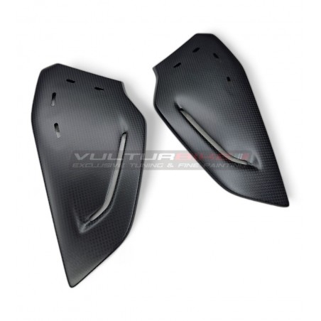 Carbon Tankschutz Seitendeckel - Ducati Multistrada V4 Rally