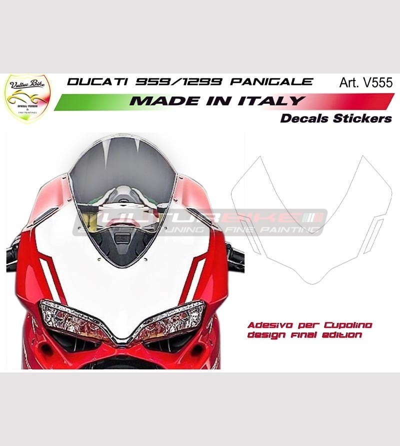 Aufkleber für Kuppel Design letzte Ausgabe - Ducati Panigale 959 1299