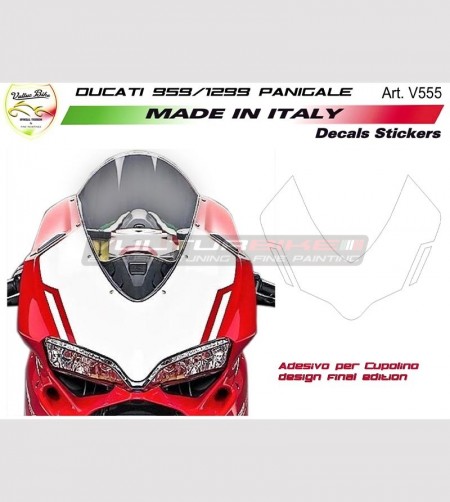 Front Fairing Sticker design Final Edition - Ducati Panigale 959 / 1299