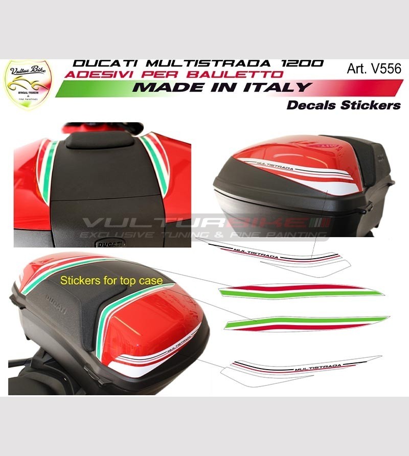 Pegatinas para baúl - Ducati Multistrada 1200