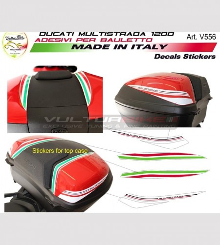 Stickers for top box - Ducati Multistrada 1200
