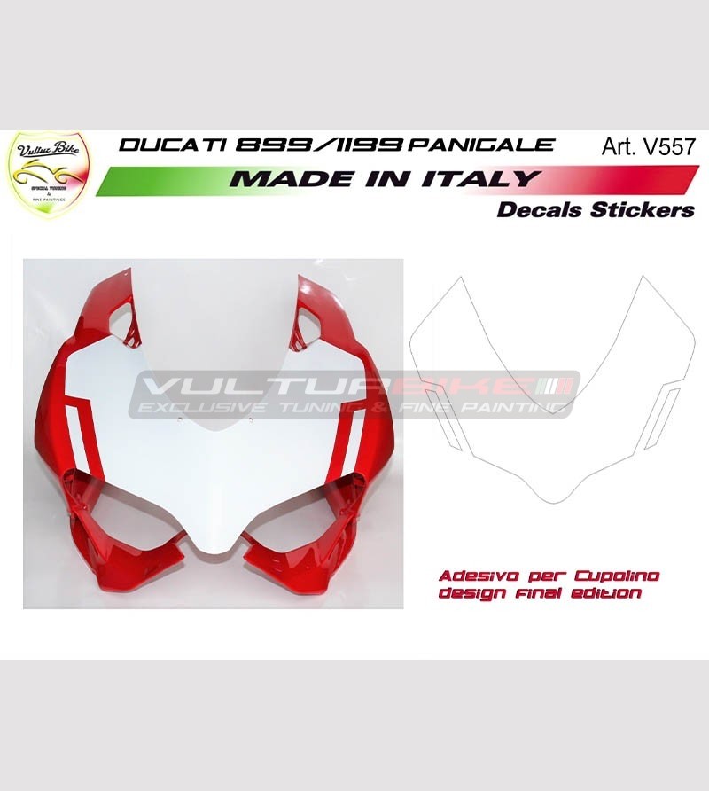 Aufkleber für Kuppel Design letzte Ausgabe - Ducati Panigale 899 1199