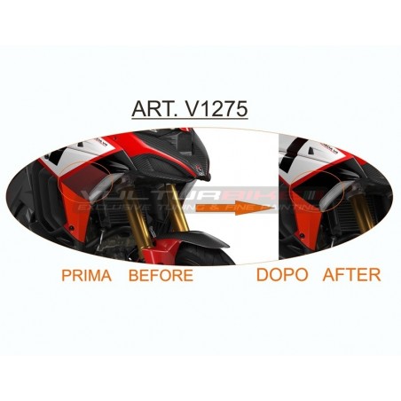 Pegatinas laterales negras - Ducati Multistrada V4 Pikes Peak