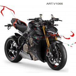 Kit de pegatinas personalizables - Ducati Streetfighter V4 / V4S