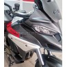Punta del depósito de carbono para Ducati Multistrada V4 Rally versión ALUMINIO CEPILLADO