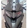 Embout de réservoir en carbone pour Ducati Multistrada version V4 Rally en ALUMINIUM BROSSÉ