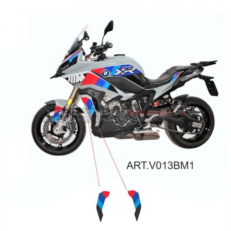 Adesivi colorati per cover radiatore - BMW S1000XR 2020 / 2022