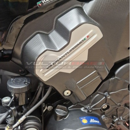 Capot moteur carbone droit et gauche - Ducati Diavel V4