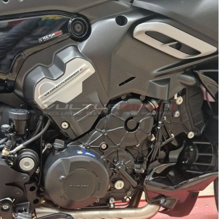 Cubierta del motor de carbono derecha e izquierda - Ducati Diavel V4