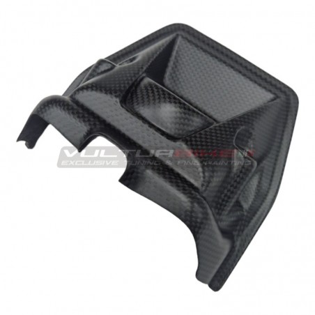 Carbon key block cover - Ducati Diavel V4