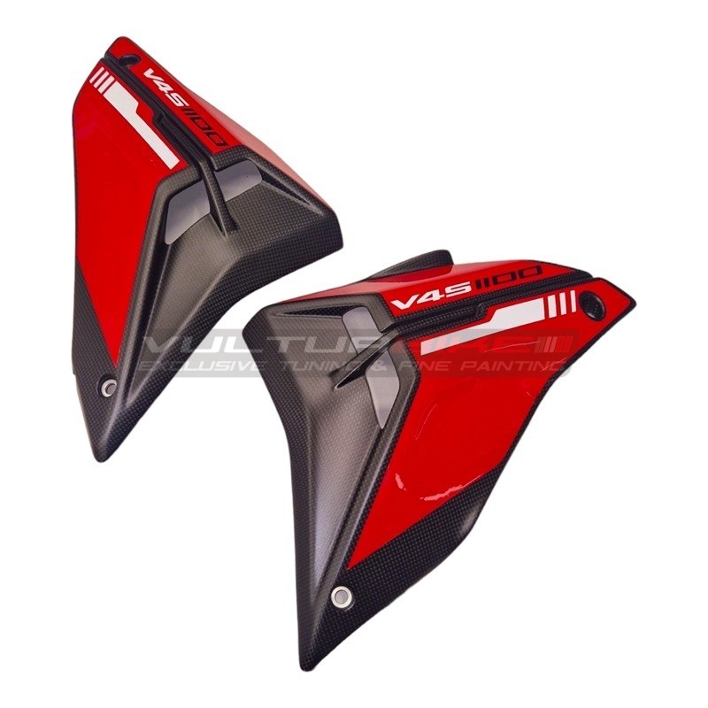 Carene laterali inferiori personalizzate nuova linea - Ducati Streetfighter V4 / V4S