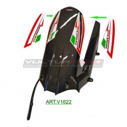 Kit adesivi per parafango posteriore design tricolore - Ducati Multistrada