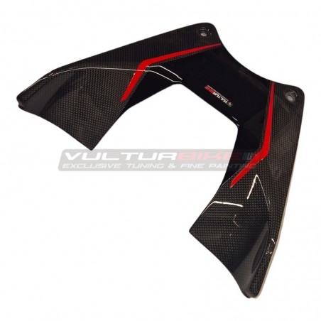 Cubierta de depósito de carbono de diseño personalizado - Ducati Diavel V4