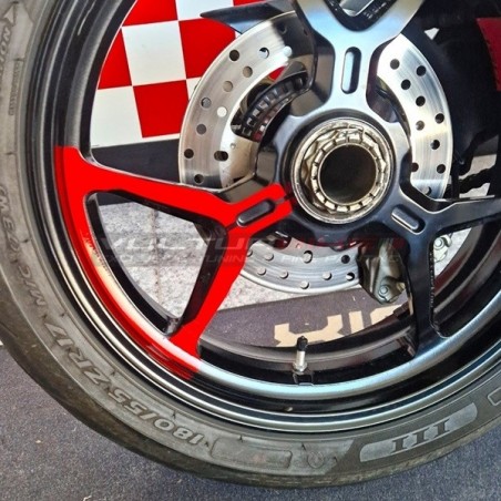 Calcomanía de radios en la rueda trasera Ducati Supersport 939 / 950