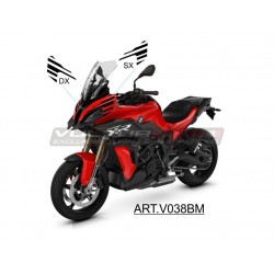 Autocollants design spécial pour bulle - BMW S1000XR 2020 / 2022