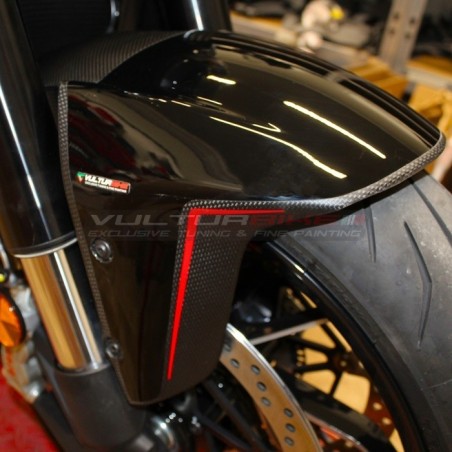 Garde-boue avant en carbone design personnalisé - Ducati Diavel V4