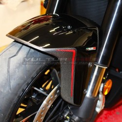 Parafango anteriore in carbonio design personalizzato - Ducati Diavel V4