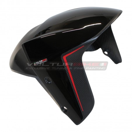 Parafango anteriore in carbonio design personalizzato - Ducati Diavel V4 