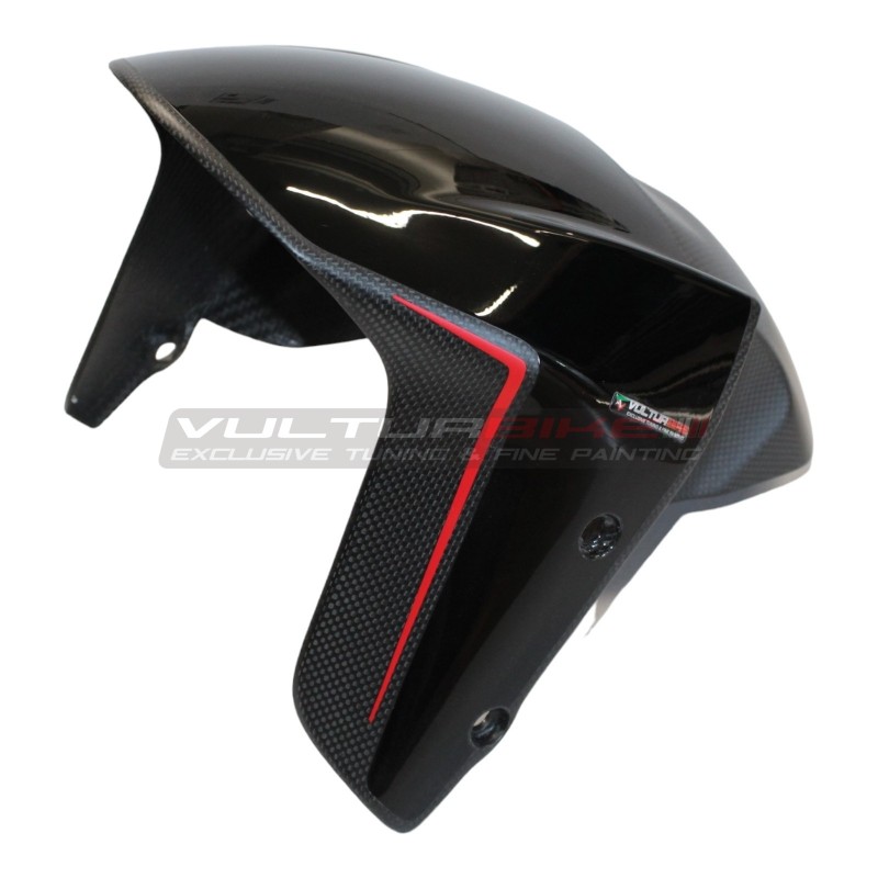 Carbon front fender custom design|FULLSIXCARBON - Ducati