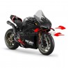 Set decalcomanie per alette Ducati Panigale V4