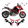 Juego de calcomanías personalizadas para Ducati Multistrada 1260 / 950 / V2