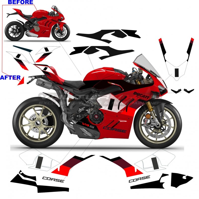 Grafica mix design V4R / V4SP Anniversario - Ducati Panigale V4