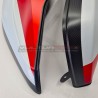 Cubierta de la caja de fibra de carbono con librea Ducati Multistrada V4 RS