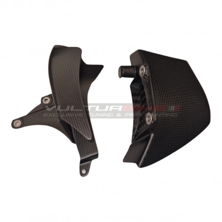 Couvercle et aileron carbone - Ducati Multistrada V4 / RS / Rallye / Pikes Peak 