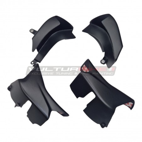Carbon cover and fin set - Ducati Multistrada V4 / RS / Rally / Pikes Peak 