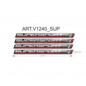 4 adhesivos universales de resina 3D - Ducati Supersport