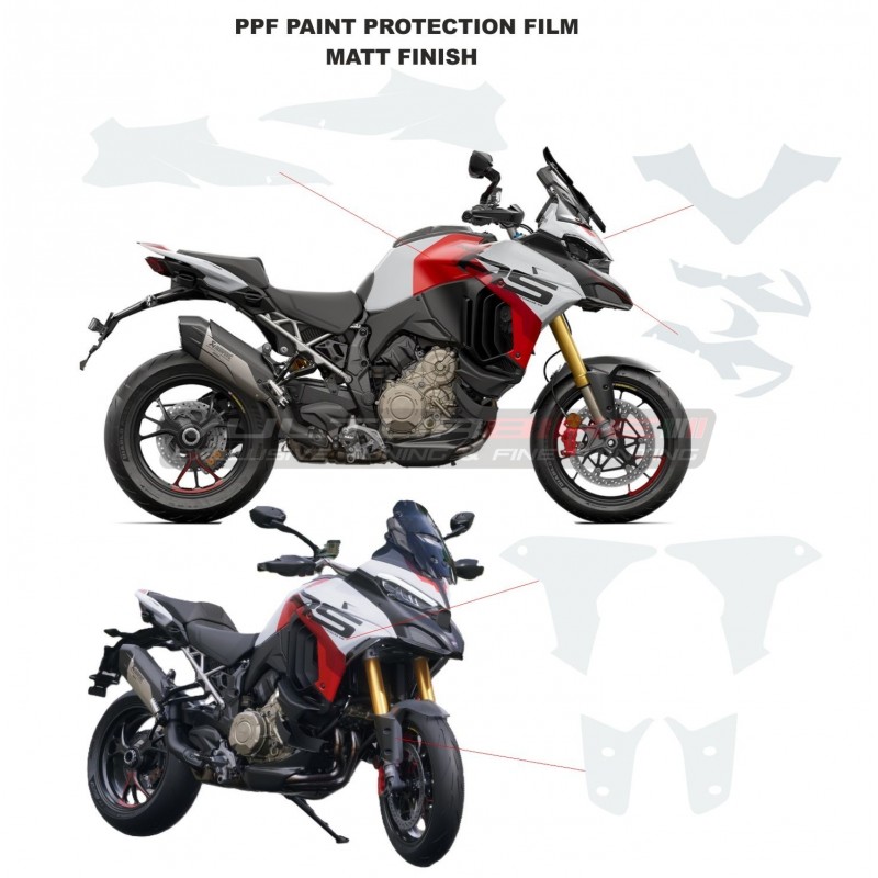 Film de protection PPF - Ducati Multistrada V4 RS