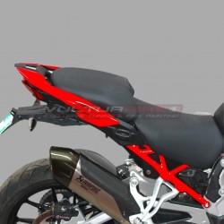 Pigtail mit Griff "RS Version" rot - Ducati Multistrada V4 / V4S