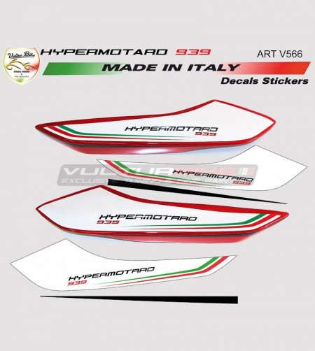Pegatinas de cola de diseño personalizado - Ducati Hypermotard 939