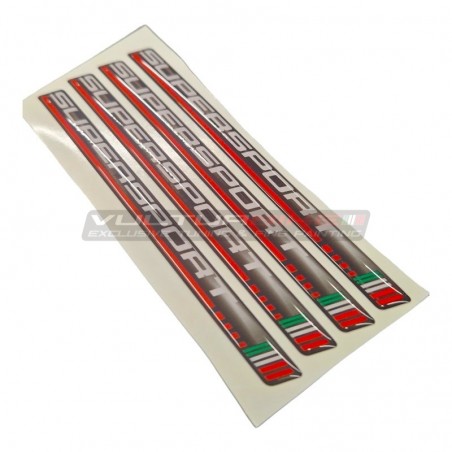 4 universal 3D resin adhesives - Ducati Supersport