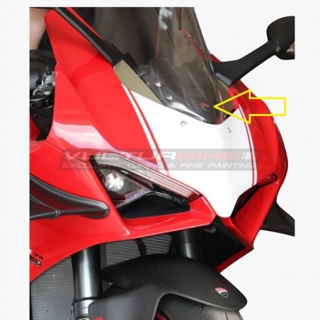 Scudetto Ducati corse ORIGINALE in rilievo - Ducati Multistrada / Panigale V4 / V2 