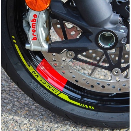 Kit completo de pegatinas Lamborghini Style - Ducati Diavel V4